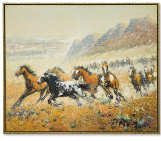 Hu Chi-Chung - Running Horse