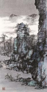 Hu Nianzu - Winter Landscape