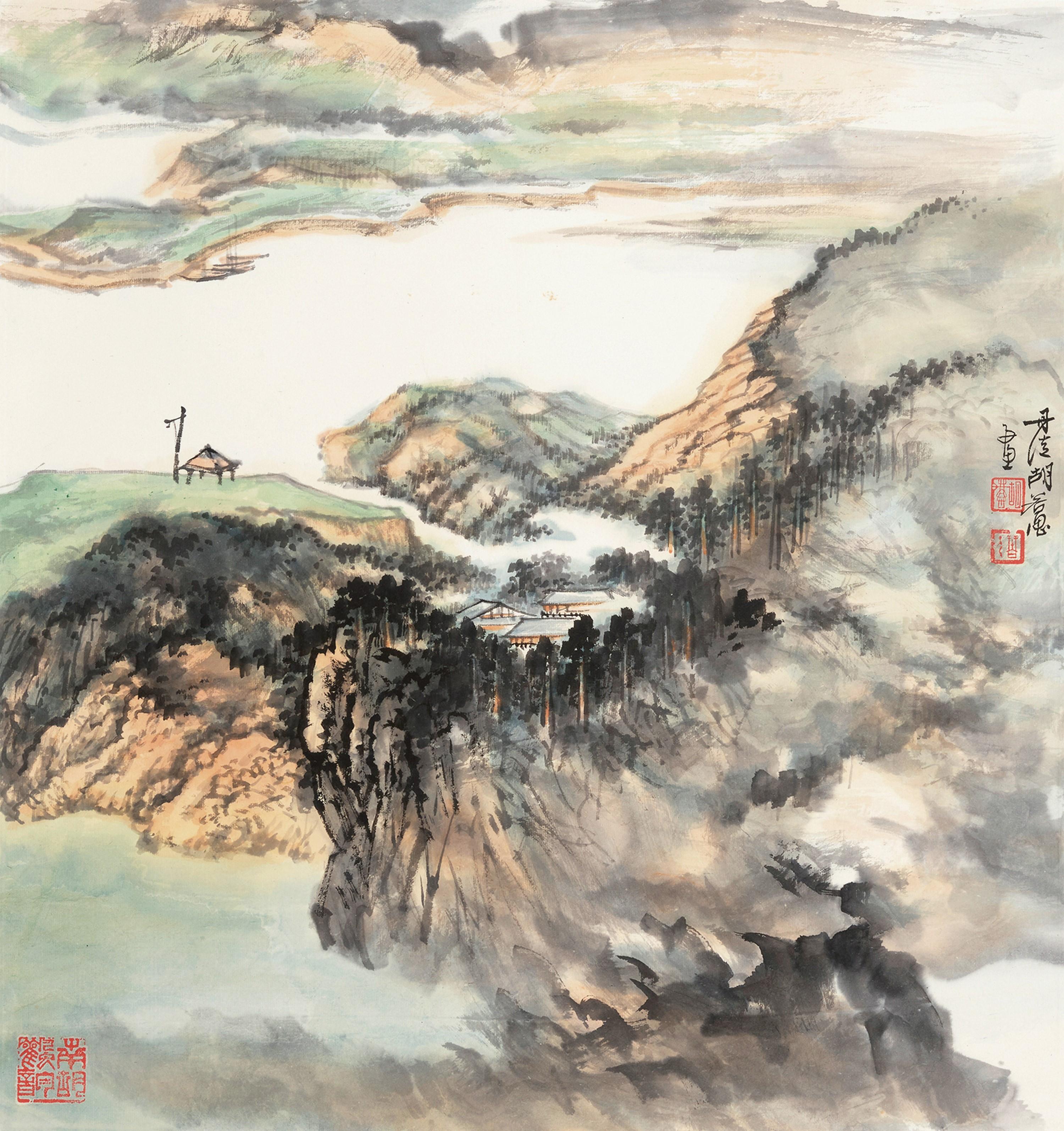 Hu Ruosi - A Villa In The Mountains