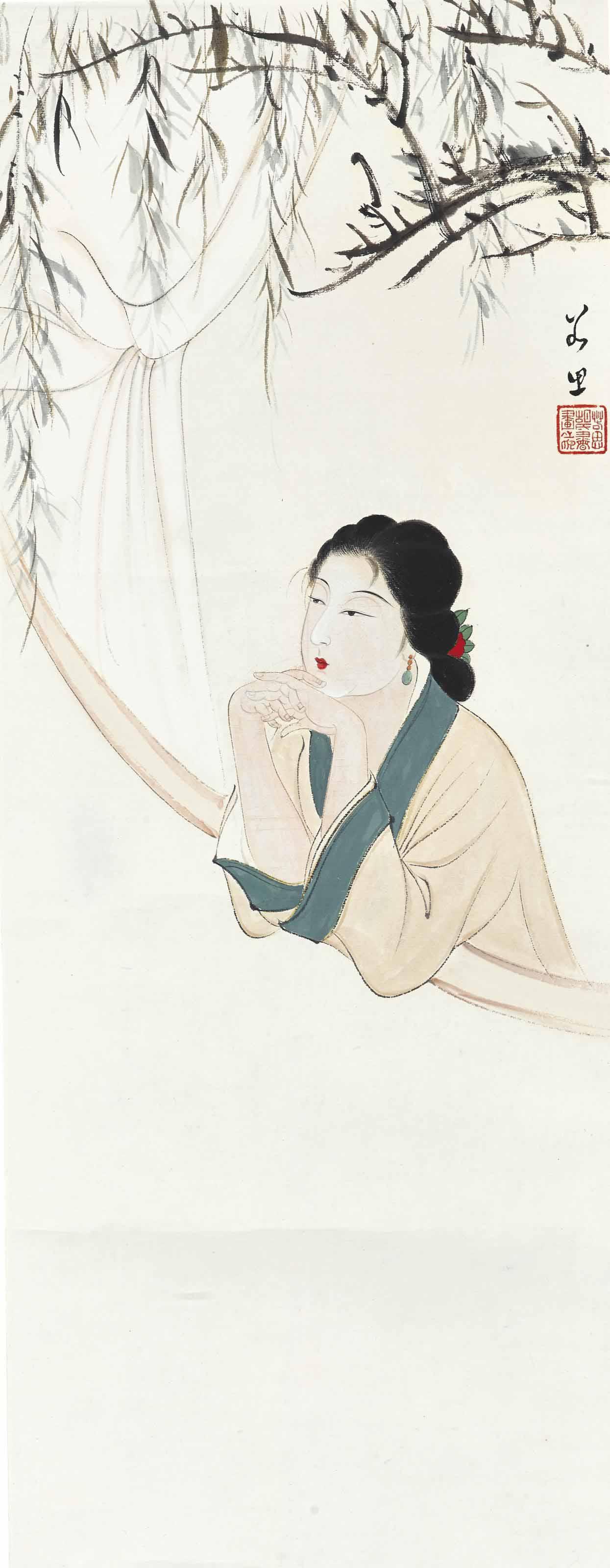 Hu Ruosi - Lady Pondering