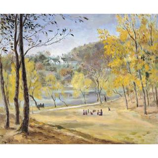 Hu Shanyu - Autumn In The West Lake