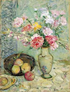 Hu Shanyu - Flower and fruit still life
