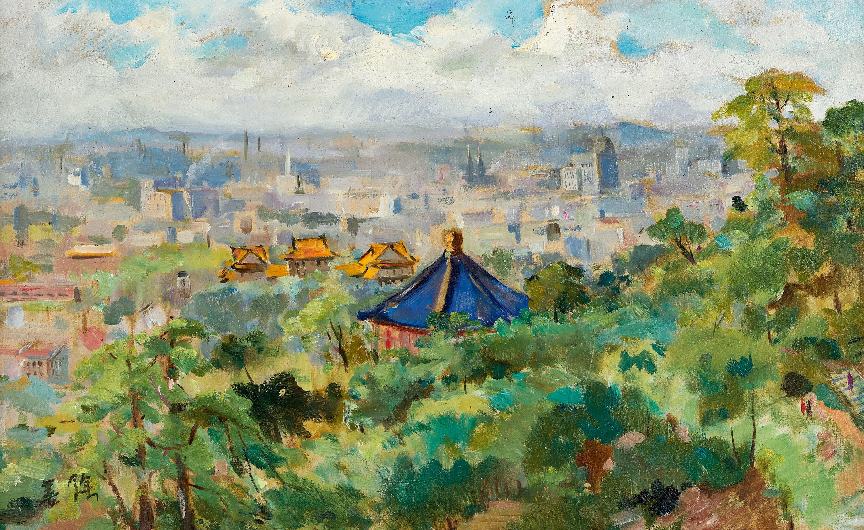 Hu Shanyu - Overlook From Coal Hill