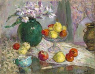 Hu Shanyu - Still Life with Fruits