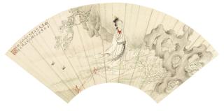 Hu Xigui - Lady By The River