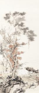 Hu Yefo - Herd Boy And Buffaloes