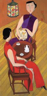 Hu Yongkai - Afternoon Tea