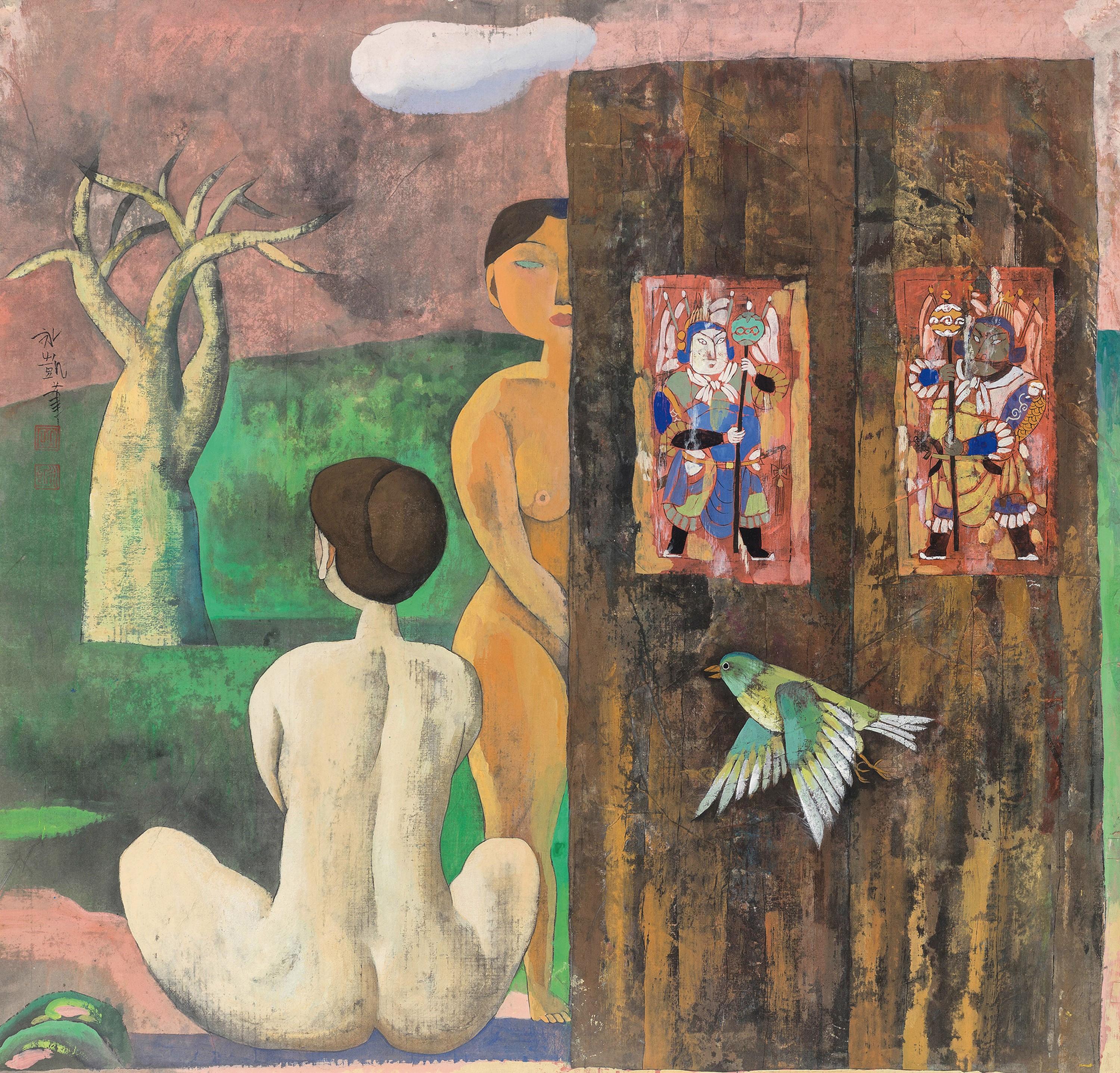 Hu Yongkai - Door Gods