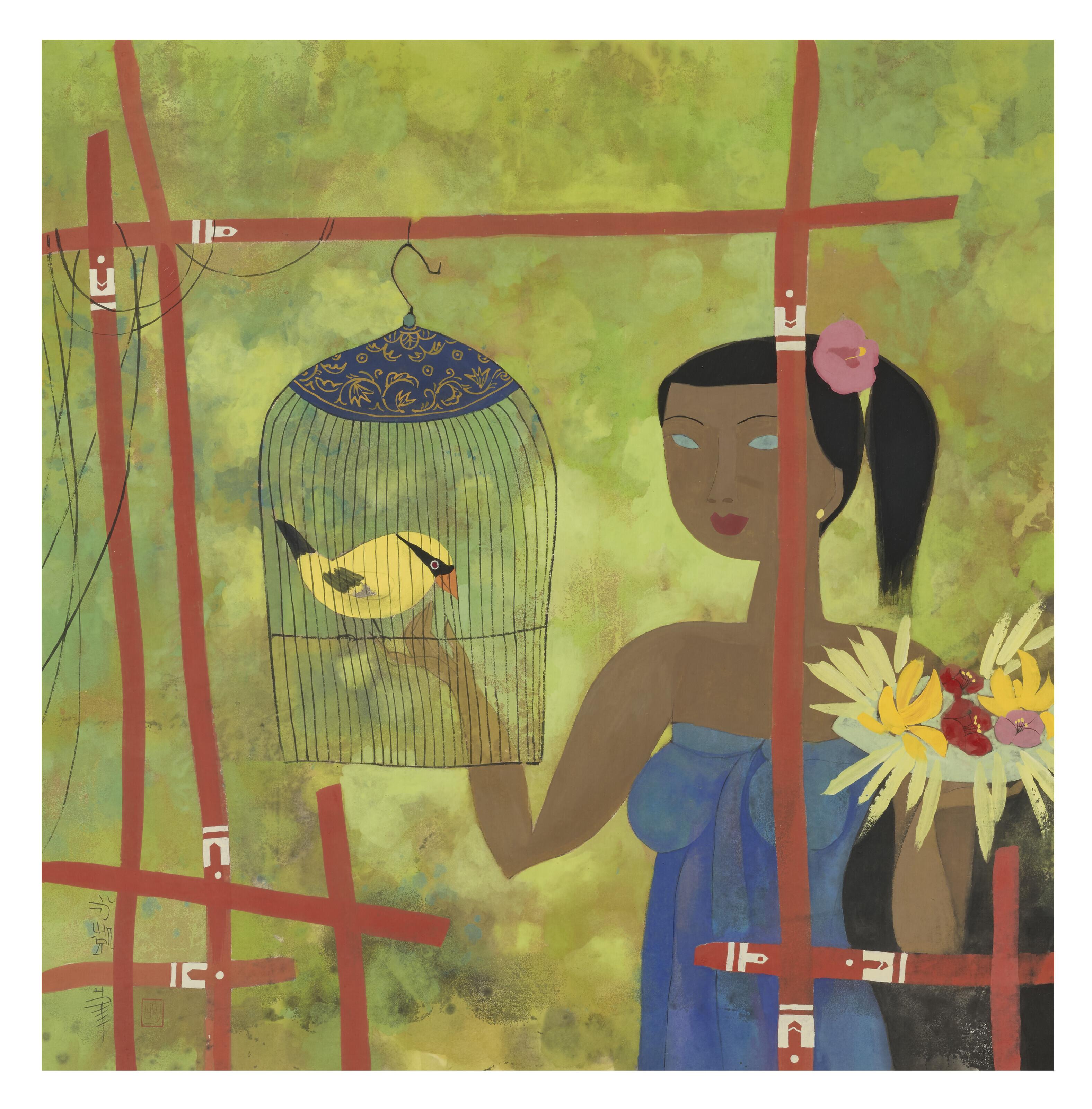 Hu Yongkai - Playing with the Bird