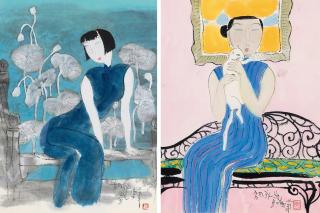 Hu Yongkai - Two Ladies