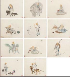 Hua Ziyou - Bodhidharma