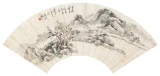 Huang Binhong - Landscape After Yan Wengui