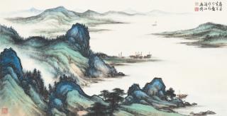 Huang Huanwu - River Landscape