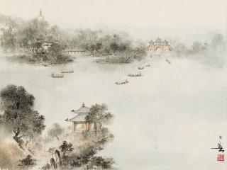 Huang Huanwu - Spring In Slender West Lake