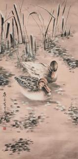 Huang Huanwu - Two Ducks