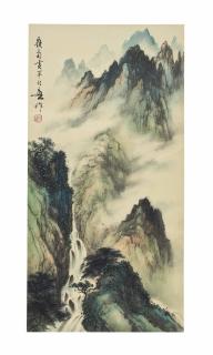 Huang Huanwu - Waterfall