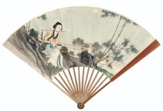 Huang Jun - Playing Dizi In The Moonlight