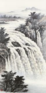 Huang Junbi - Cascading Waterfall