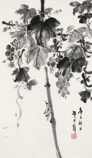 Huang Junbi - Grapes And Insects