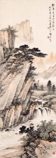 Huang Junbi - Landscape Of Jialing Jiang