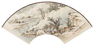 Huang Junbi - Snowy Landscape