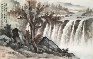 Huang Junbi - Waterfall