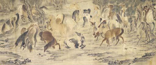 Huang Rui - Horses And Figures