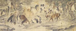Huang Rui - Horses And Figures