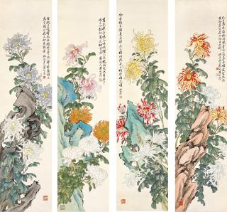 Huang Shanshou - Chrysanthemums