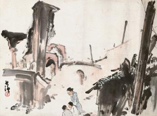 Huang Shaoqiang - Street Corner