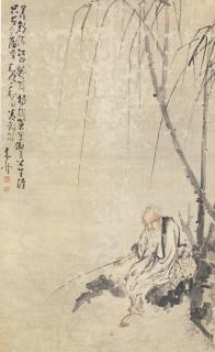 Huang Shen - Fisherman Under A Willow Tree