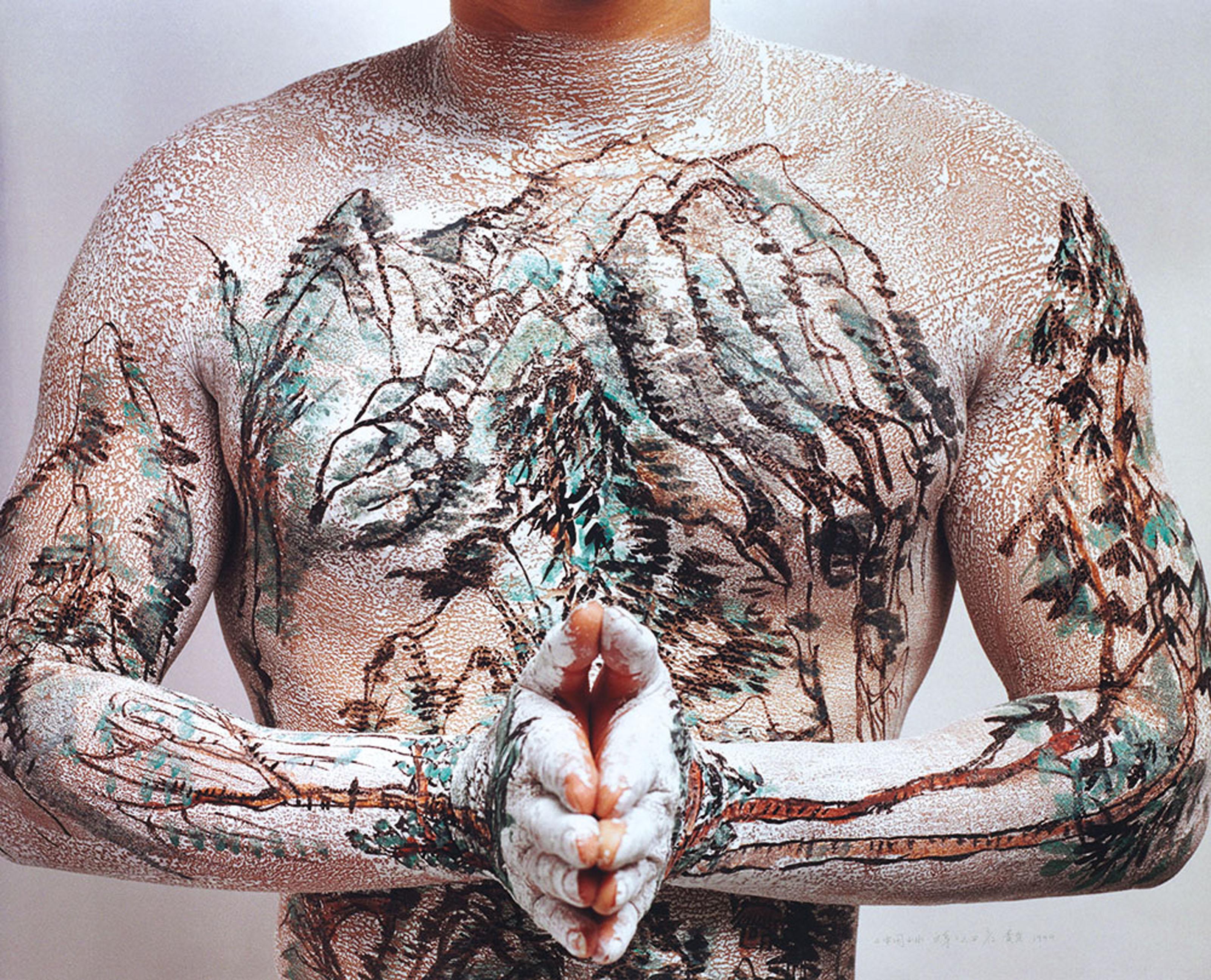 Huang Yan - Chinese Landscape Series: Tattoo No. 4