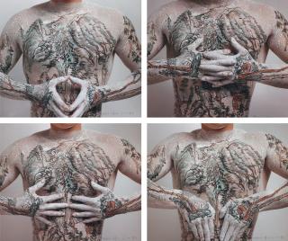 Huang Yan - Chinese Landscape - Tattoo No. 1, 2, 5 & 7