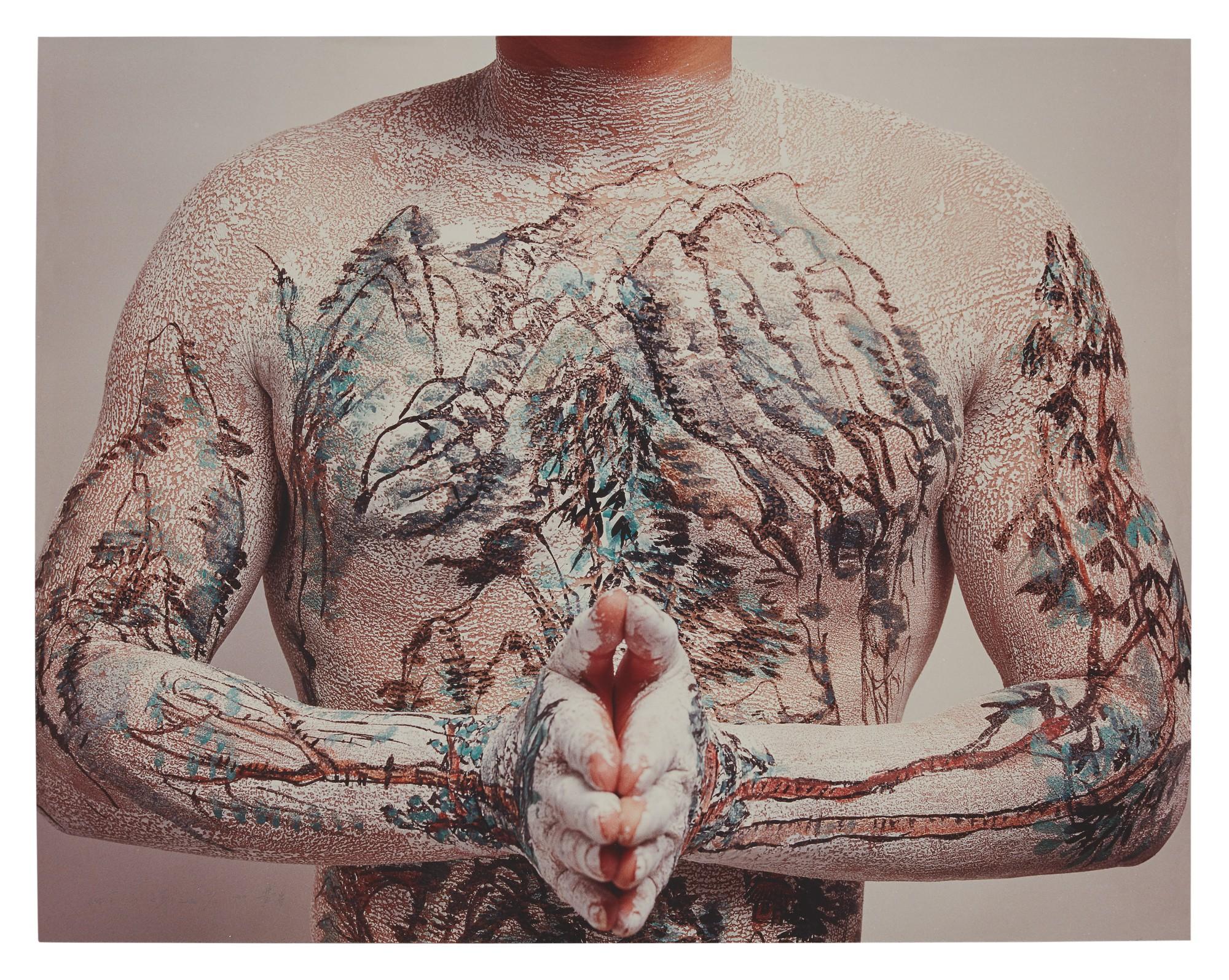 Huang Yan - Chinese Tattoo Landscape No. 4