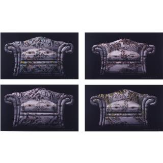 Huang Yan - Sofa: Painting Face Landscape Autumn, Winter, Spring, Summer