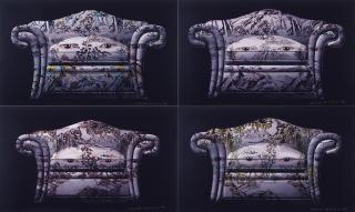 Huang Yan - Sofa: Painting Face Landscape Autumn, Winter, Spring, Summer