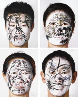 Huang Yan - Tattoo Series - Plum Blossom, Orchid, Bamboo, Chrysanthemums