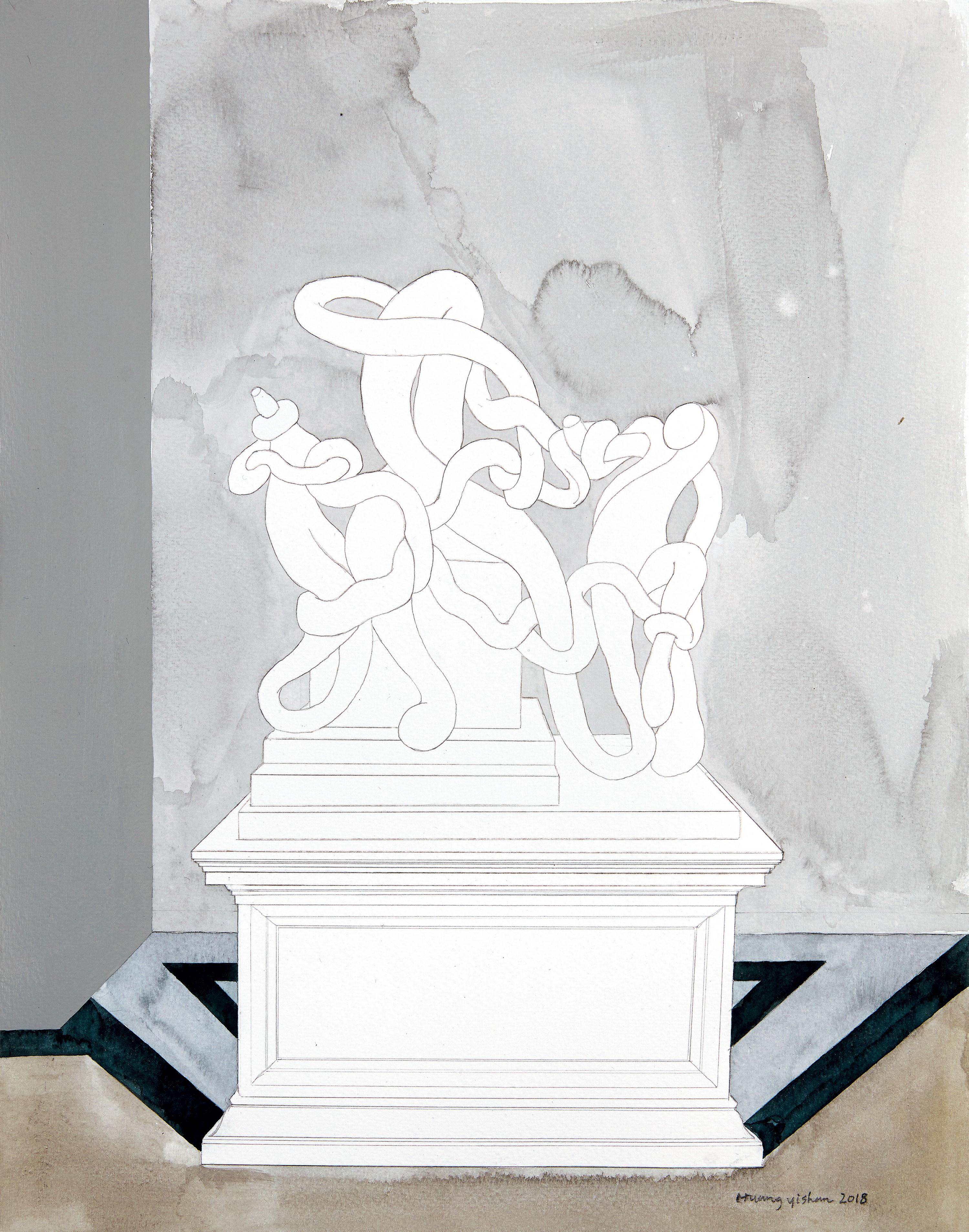 Huang Yishan - Entangled(Painted In 2018)