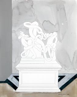 Huang Yishan - Entangled(Painted In 2018)