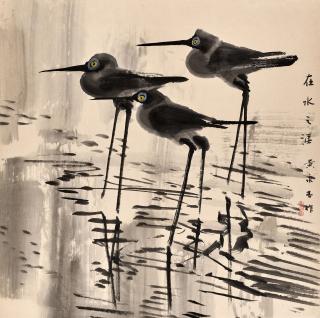 Huang Yongyu - Birds