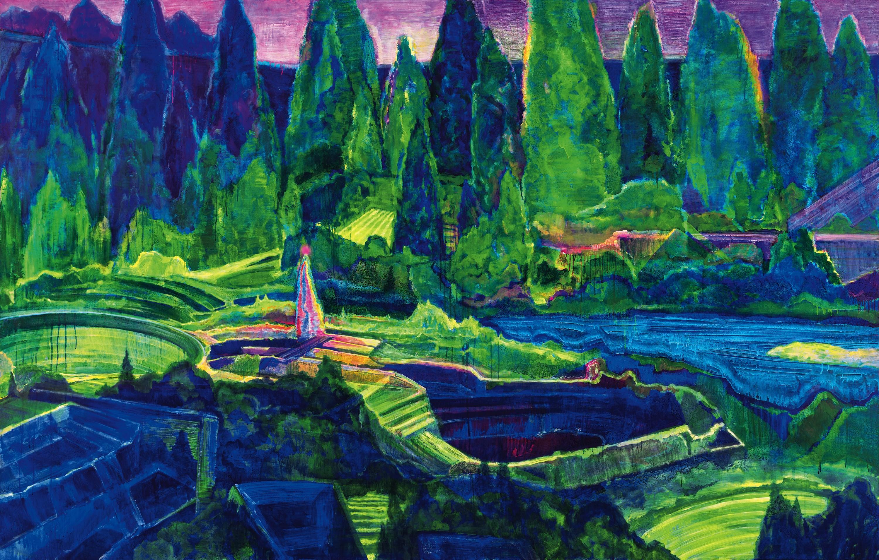 Huang Yuxing - Christmas Eve(Painted in 2011)