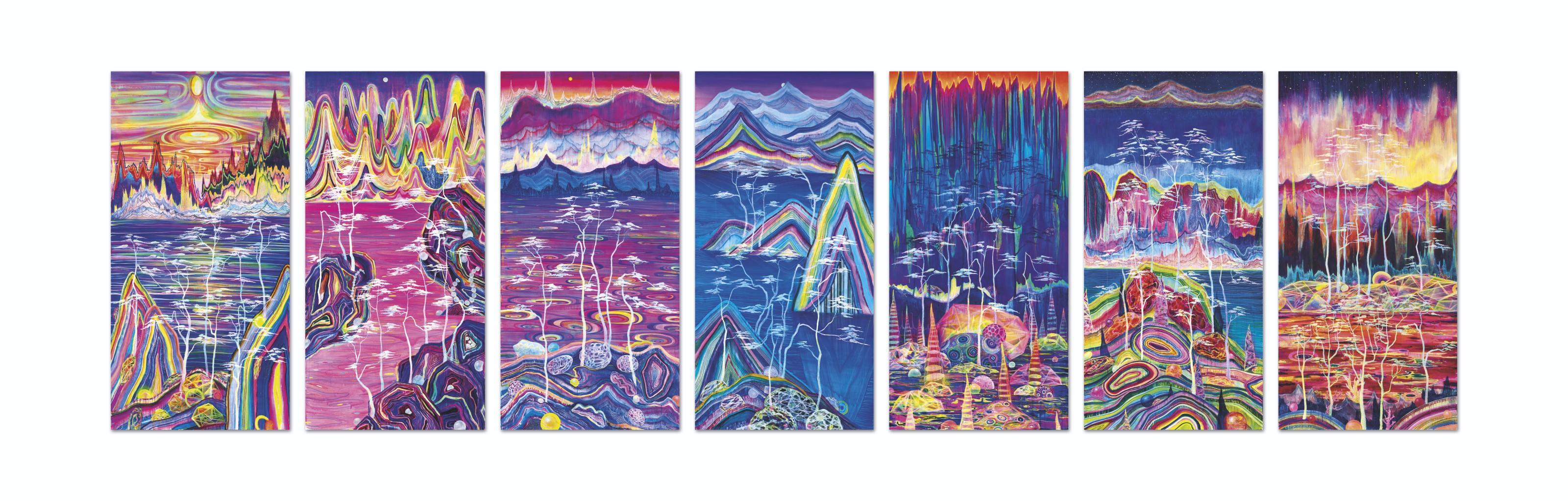 Huang Yuxing - Seven Treasure Pines