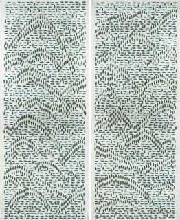 Huang Zhiyang - Three Marks Mountain Spirit No.9 (Diptych)