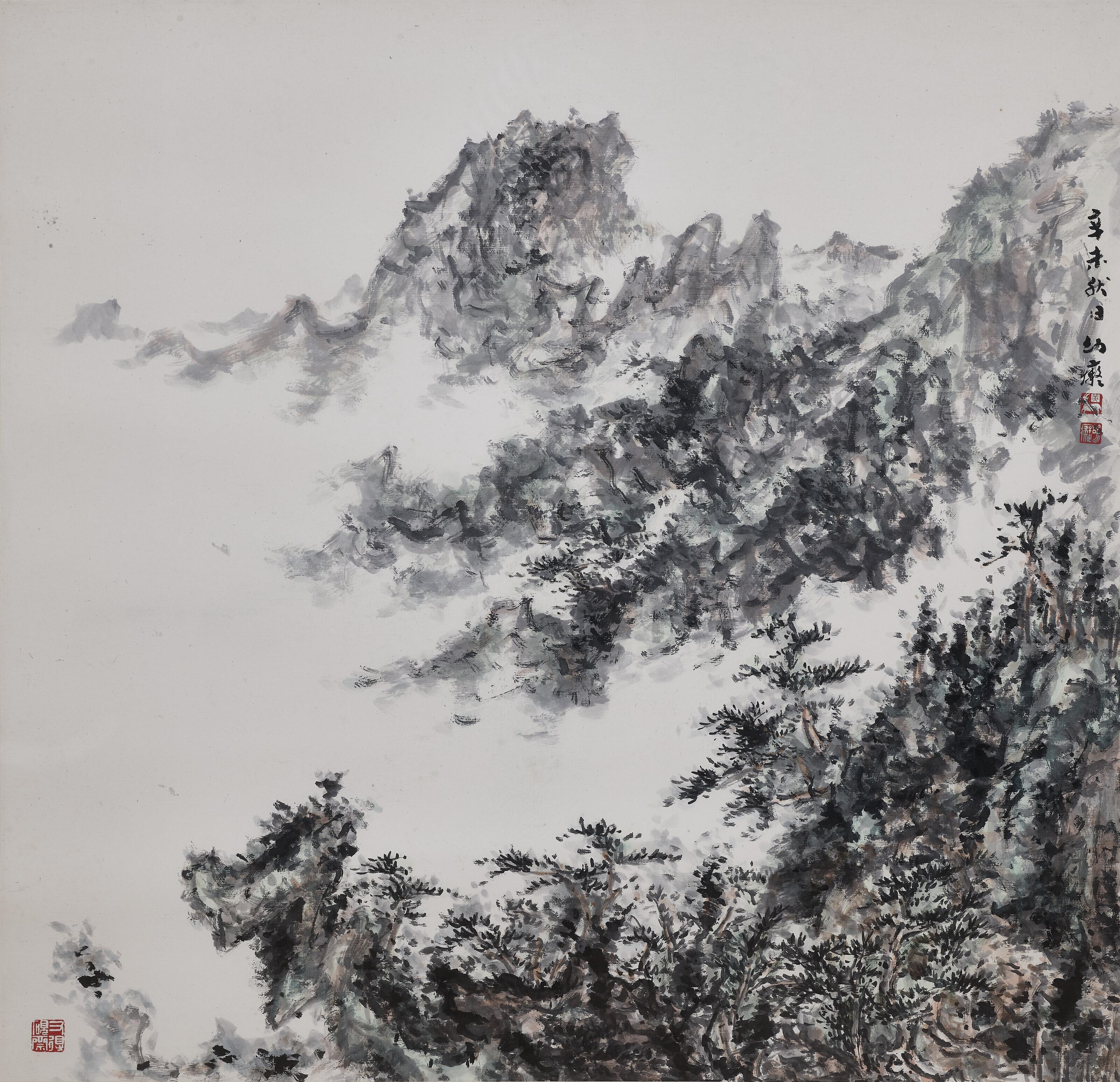 Huang Zhongfang - Autumn Landscape