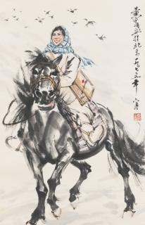 Huang Zhou - Doctor Riding A Horse