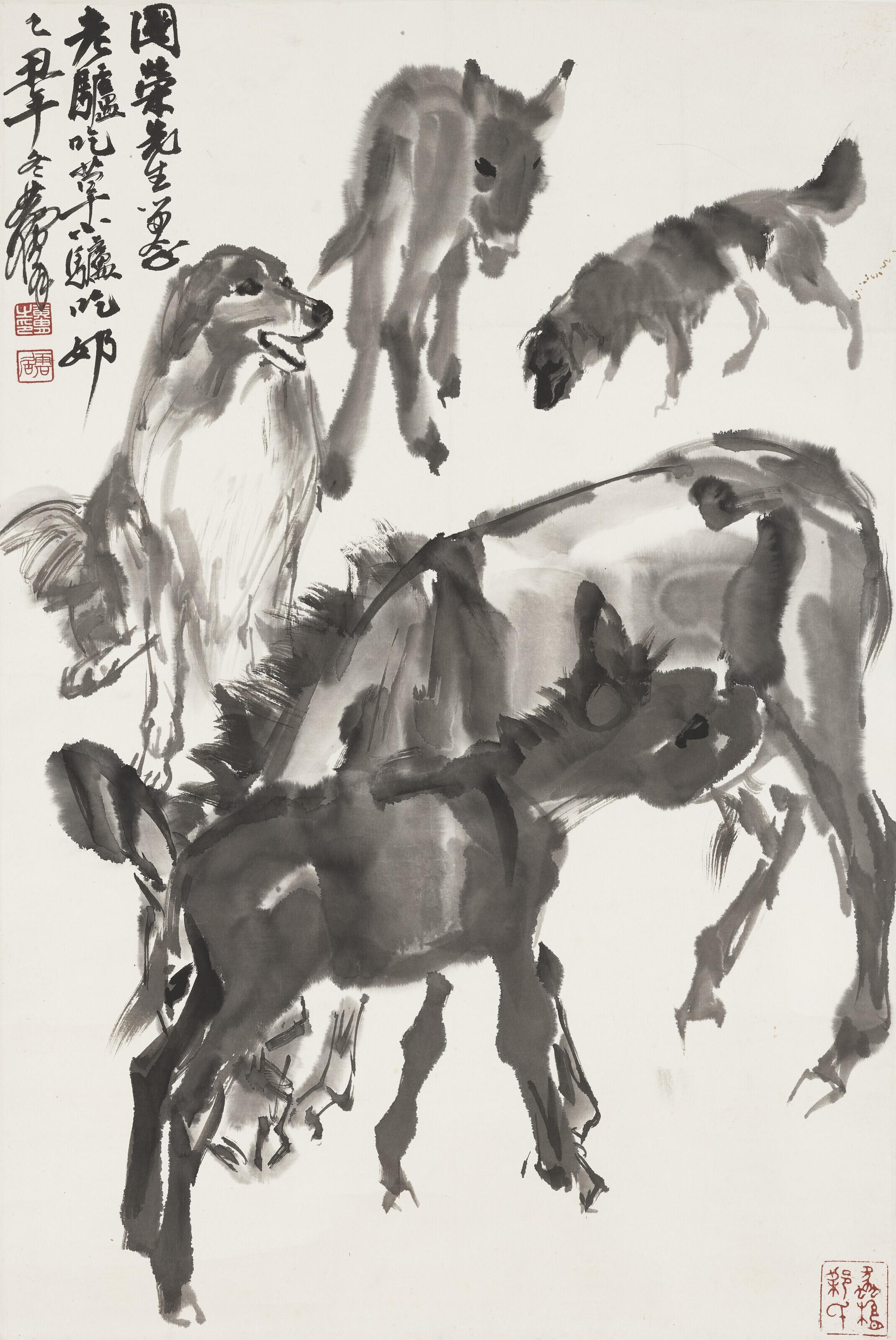 Huang Zhou - Donkey Family