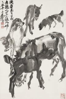 Huang Zhou - Donkey Family