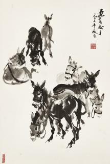 Huang Zhou - Donkeys
