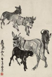 Huang Zhou - Five Donkeys