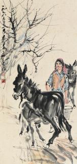 Huang Zhou - Maiden And Donkeys